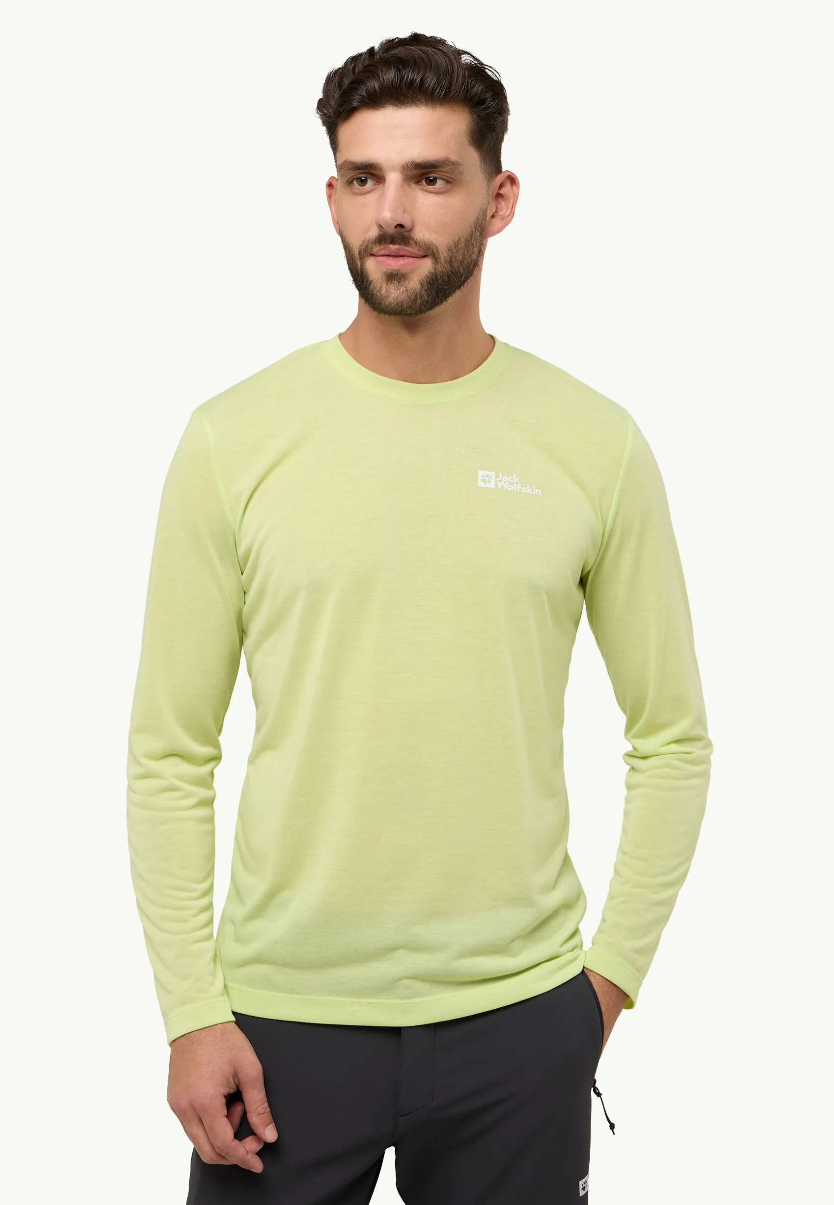 Jack Wolfskin Hauts Techniques|T-Shirts & Hauts Manches Longues-Vonnan Ls T M