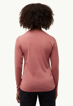Jack Wolfskin Hauts Techniques|T-Shirts & Hauts Manches Longues-Vonnan Ls T W