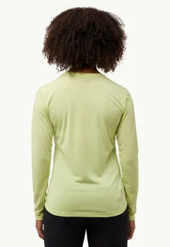 Jack Wolfskin Hauts Techniques|T-Shirts & Hauts Manches Longues-Vonnan Ls T W