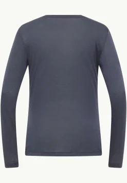 Jack Wolfskin Hauts Techniques|T-Shirts & Hauts Manches Longues-Vonnan Ls T W
