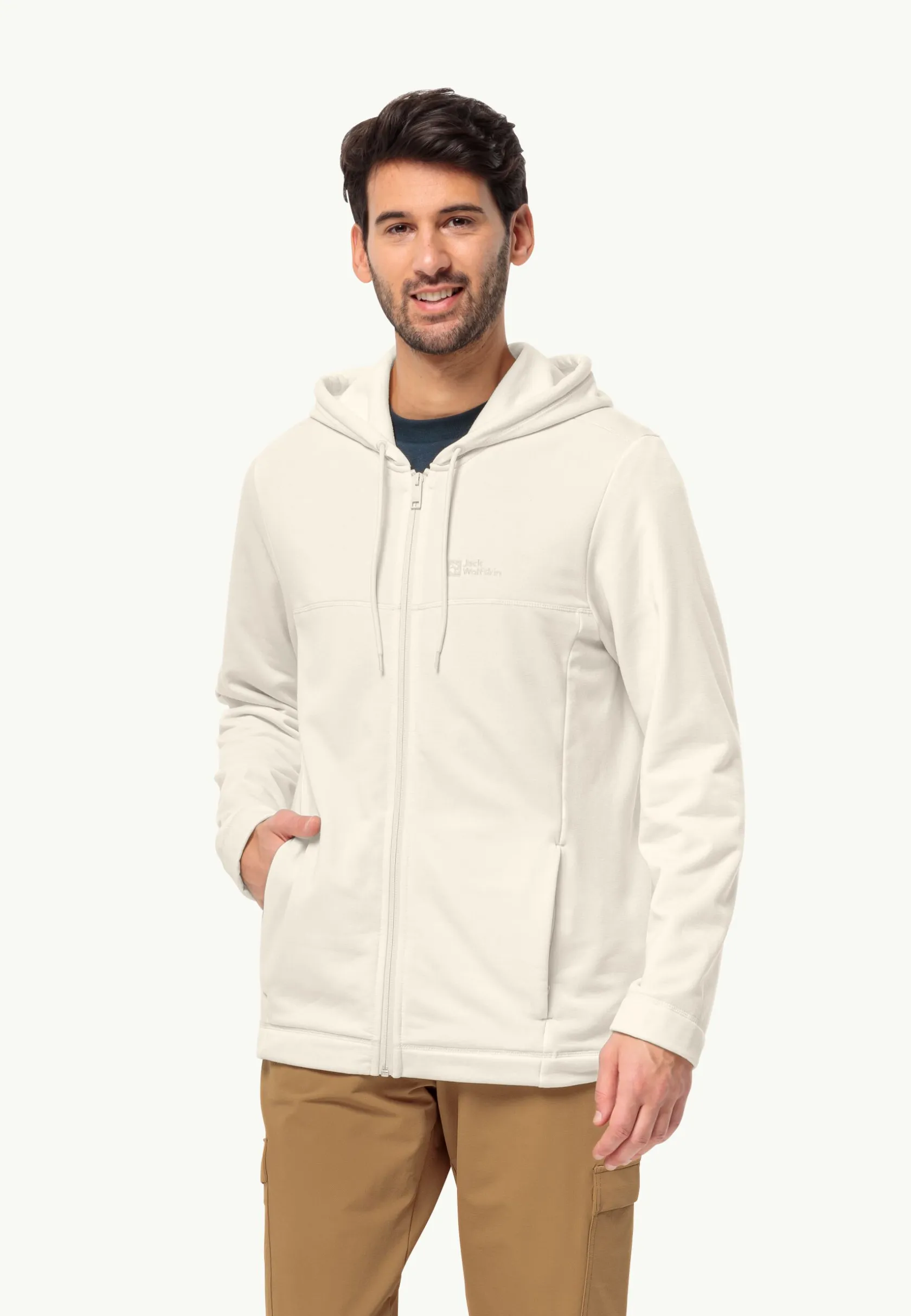 Jack Wolfskin Lifestyle|Vestes Intermédiaires-Waldsee Hooded Jkt M