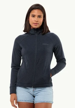 Jack Wolfskin Lifestyle|Polaire-Waldsee Hooded Jkt W