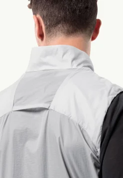 Jack Wolfskin Lifestyle|Vestes Intermédiaires-Wanderjahr Vest M Cool Grey