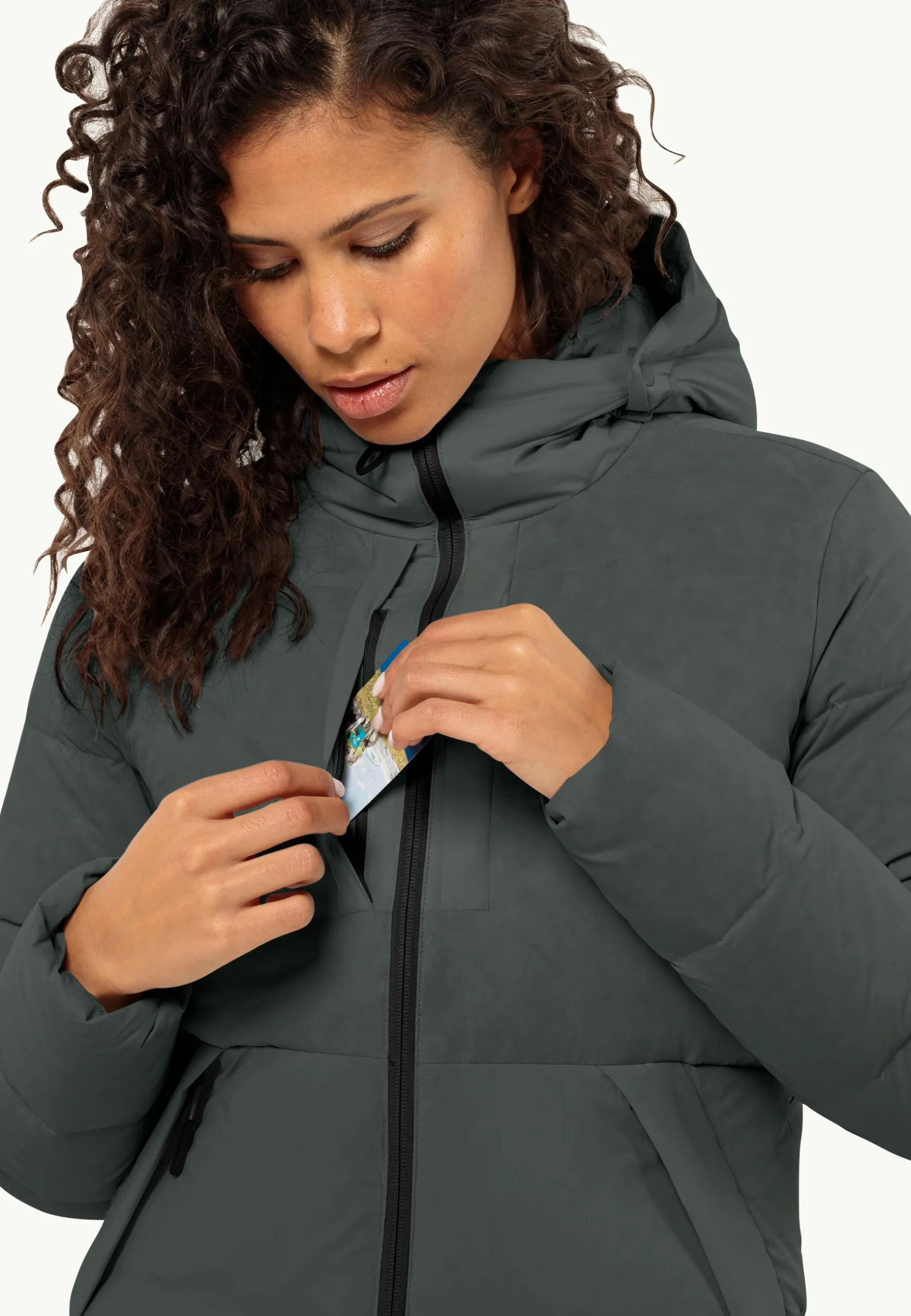 Jack Wolfskin Lifestyle|Vestes Intermédiaires-Wandermood Down Jkt W