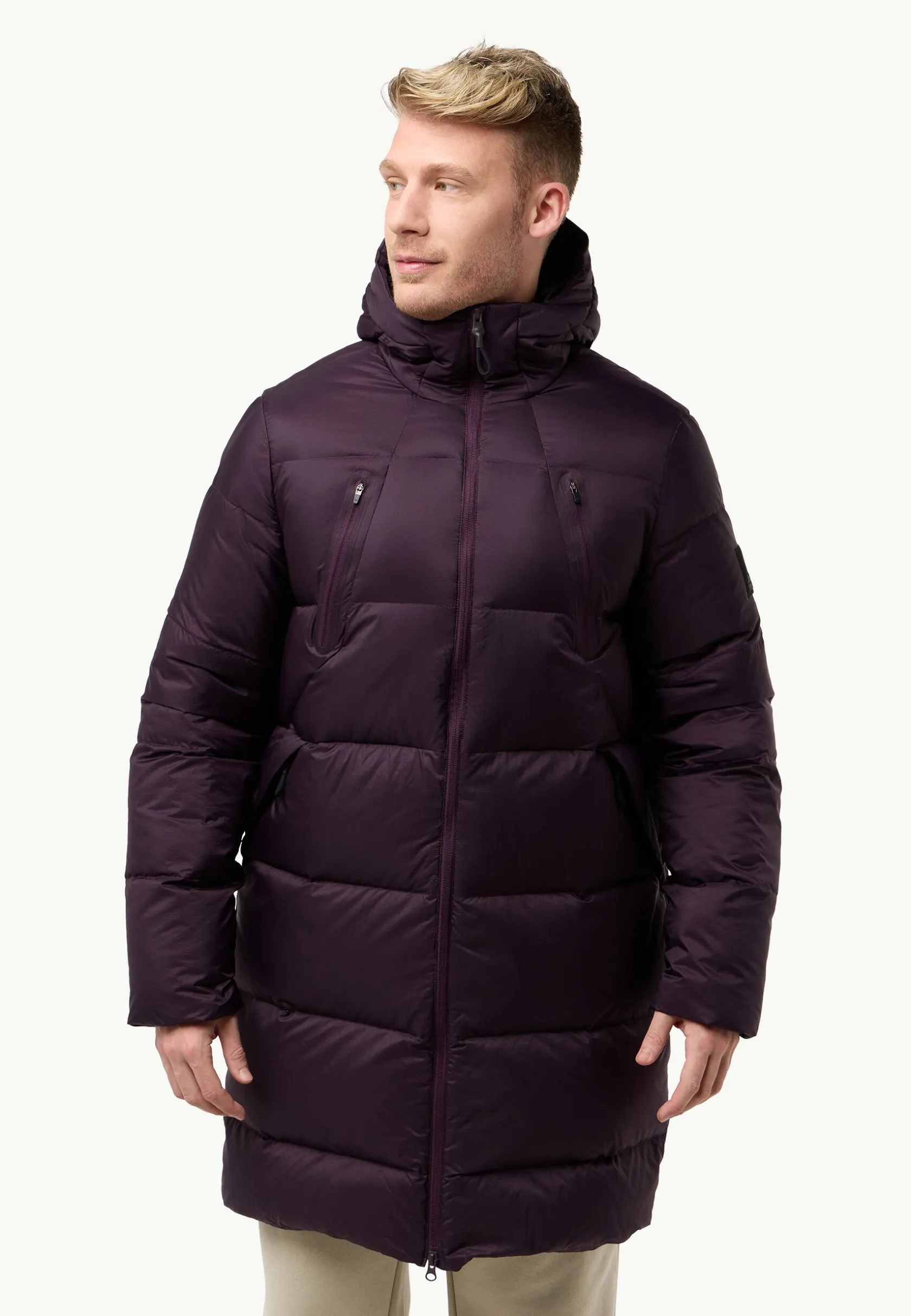Jack Wolfskin Vestes Intermédiaires|Vestes D'Hiver-Wandermood Down Parka M Rds