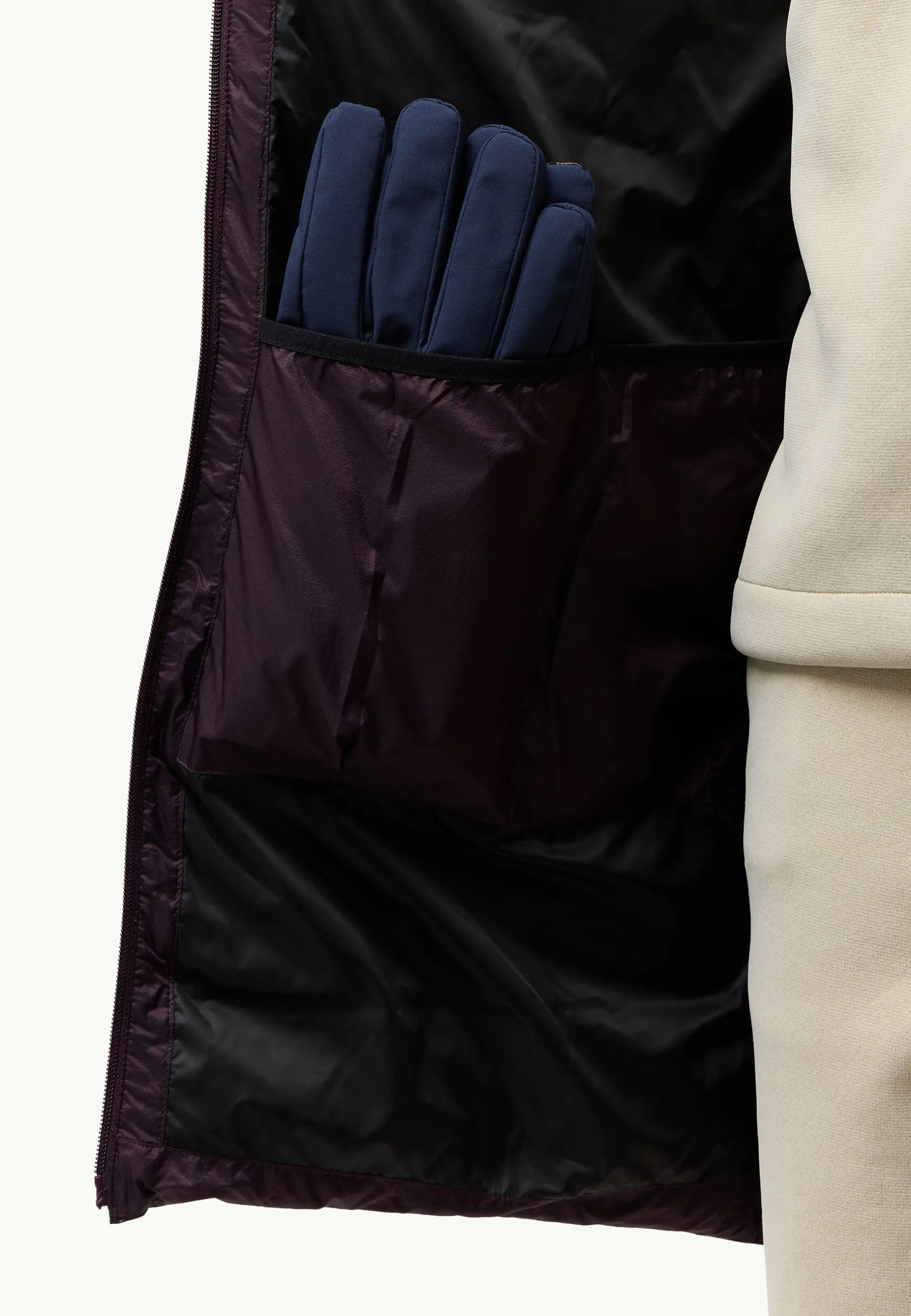 Jack Wolfskin Vestes Intermédiaires|Vestes D'Hiver-Wandermood Down Parka M Rds