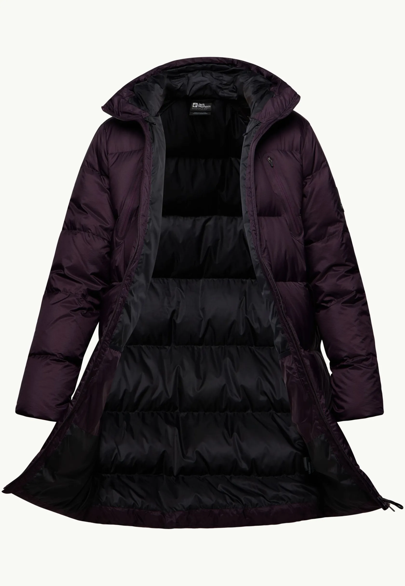 Jack Wolfskin Vestes Intermédiaires|Vestes D'Hiver-Wandermood Down Parka M Rds