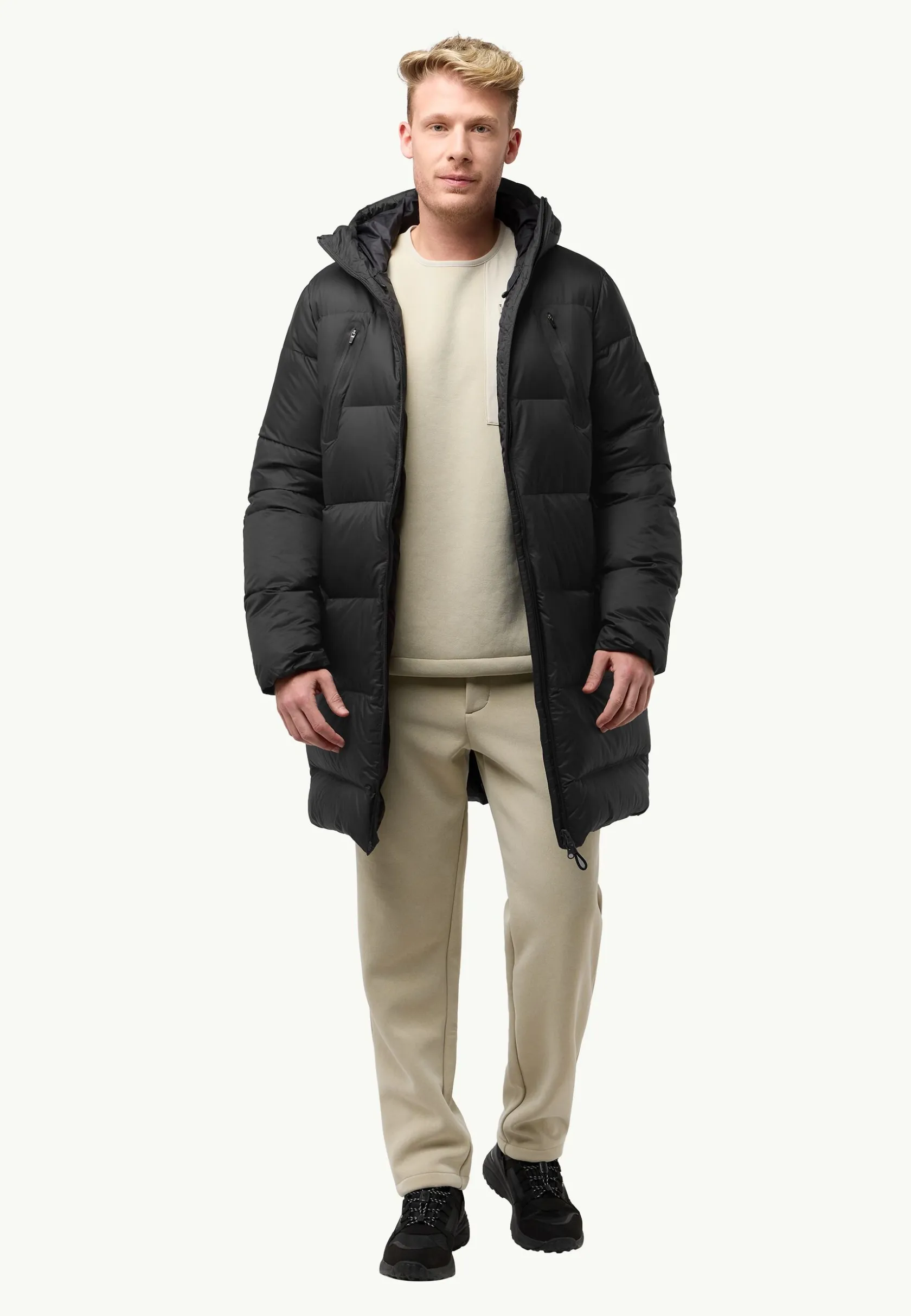 Jack Wolfskin Vestes Intermédiaires|Vestes D'Hiver-Wandermood Down Parka M Rds