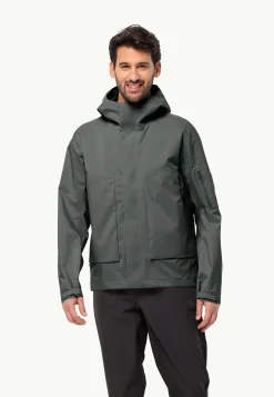 Jack Wolfskin Lifestyle|Vestes Intermédiaires-Wandermood 3l Jkt M