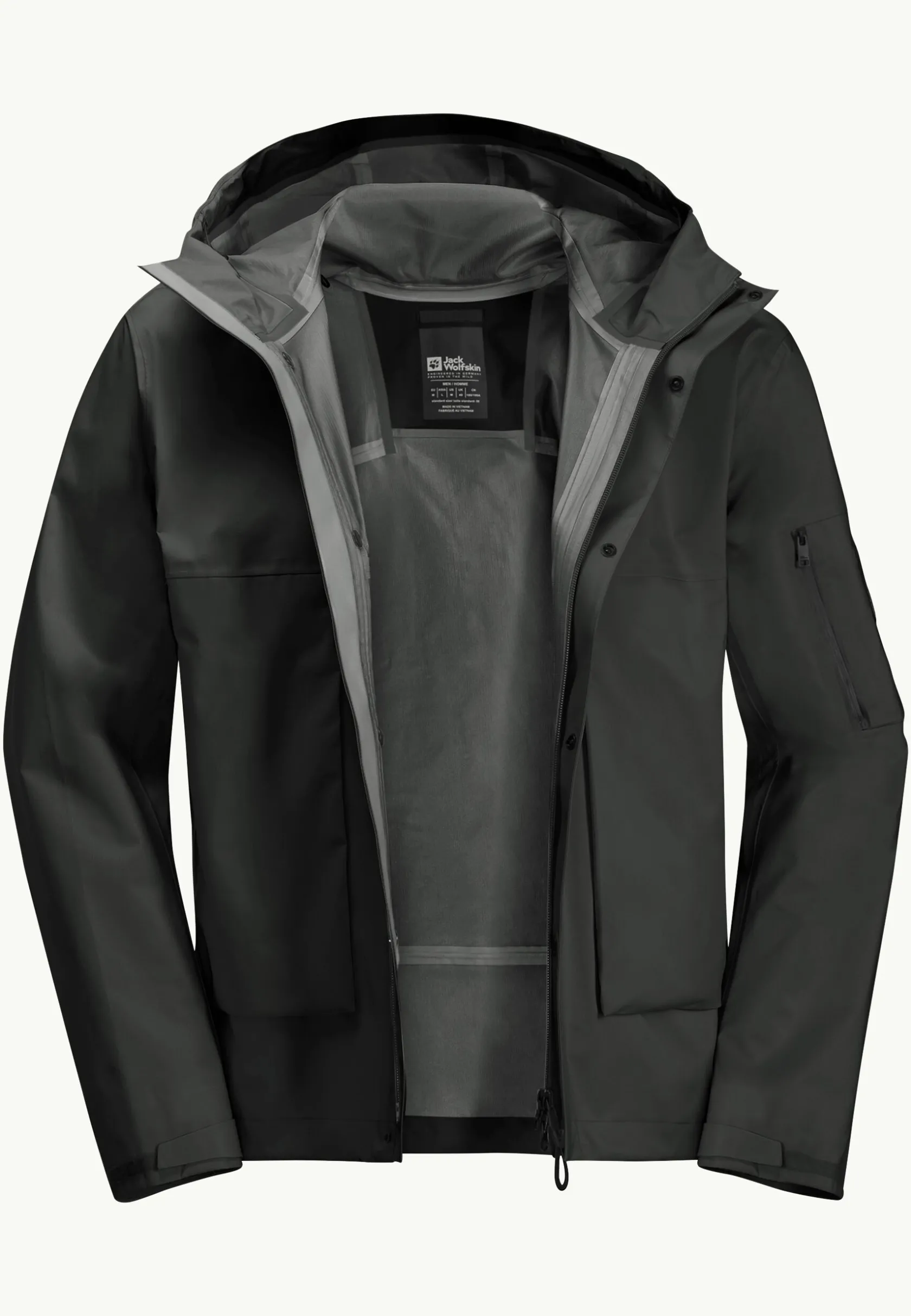 Jack Wolfskin Lifestyle|Vestes Intermédiaires-Wandermood 3l Jkt M