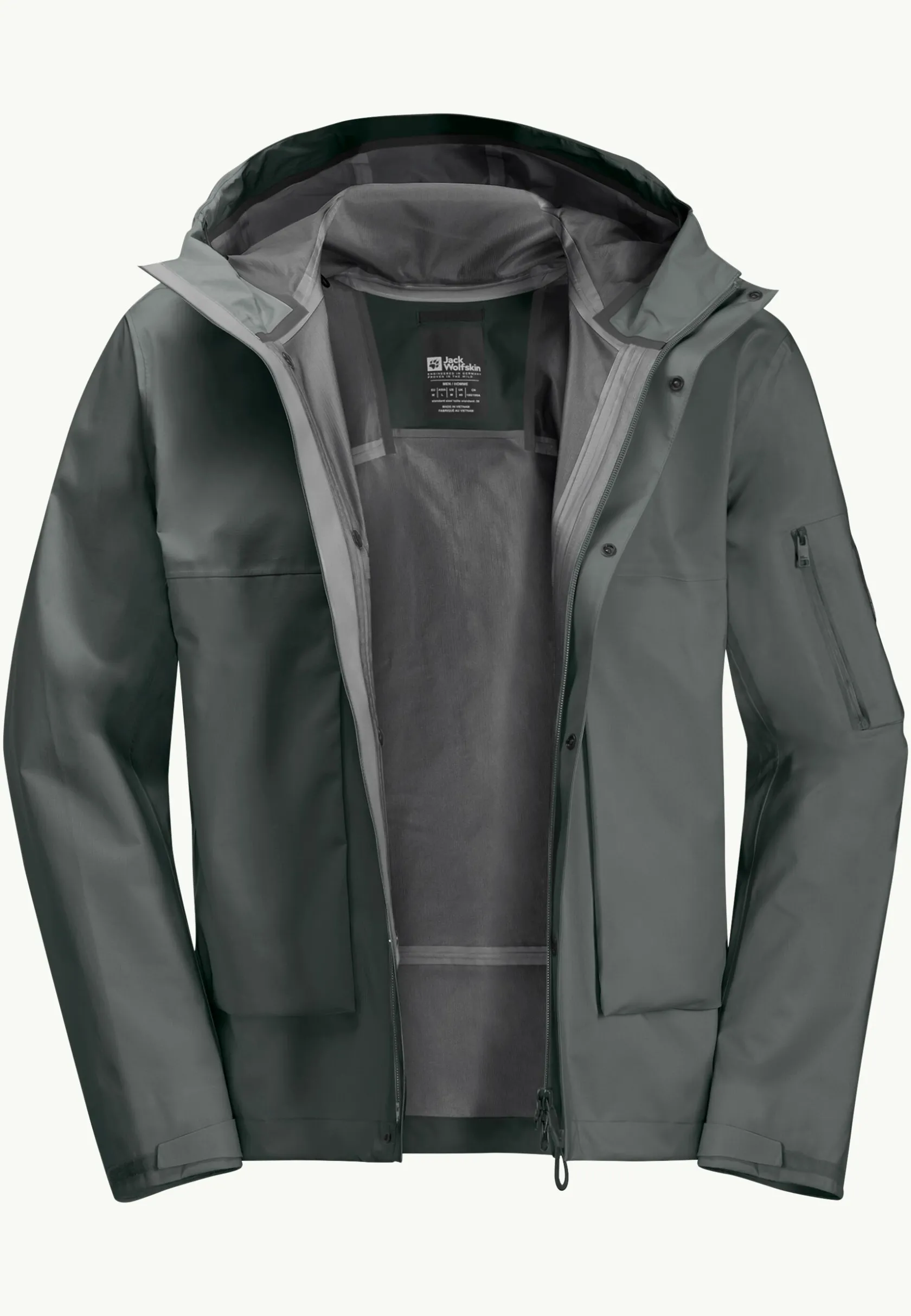 Jack Wolfskin Lifestyle|Vestes Intermédiaires-Wandermood 3l Jkt M