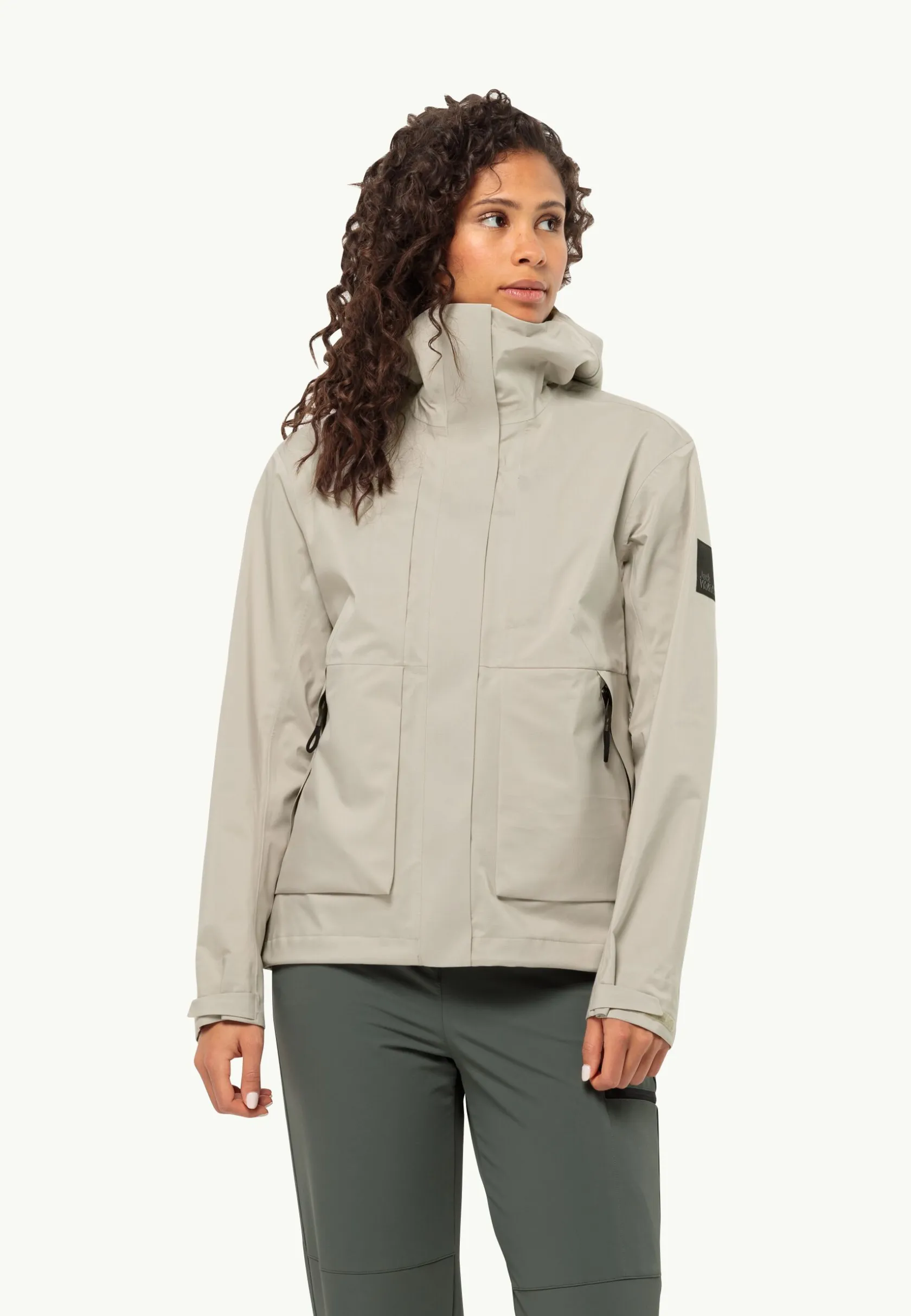 Jack Wolfskin Lifestyle|Vestes Intermédiaires-Wandermood 3l Jkt W