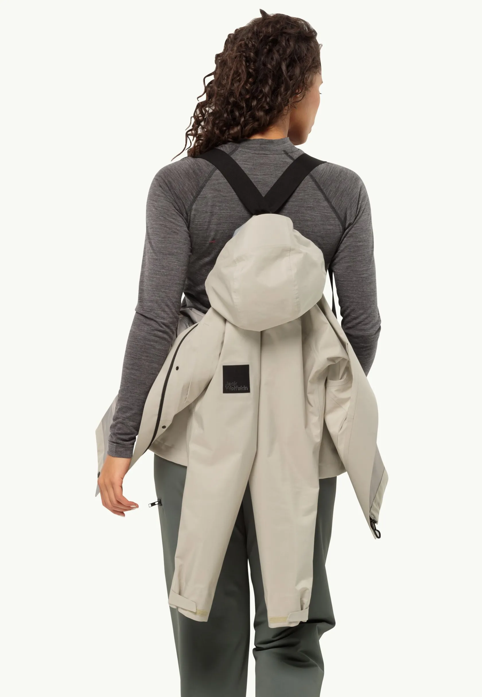 Jack Wolfskin Lifestyle|Vestes Intermédiaires-Wandermood 3l Jkt W