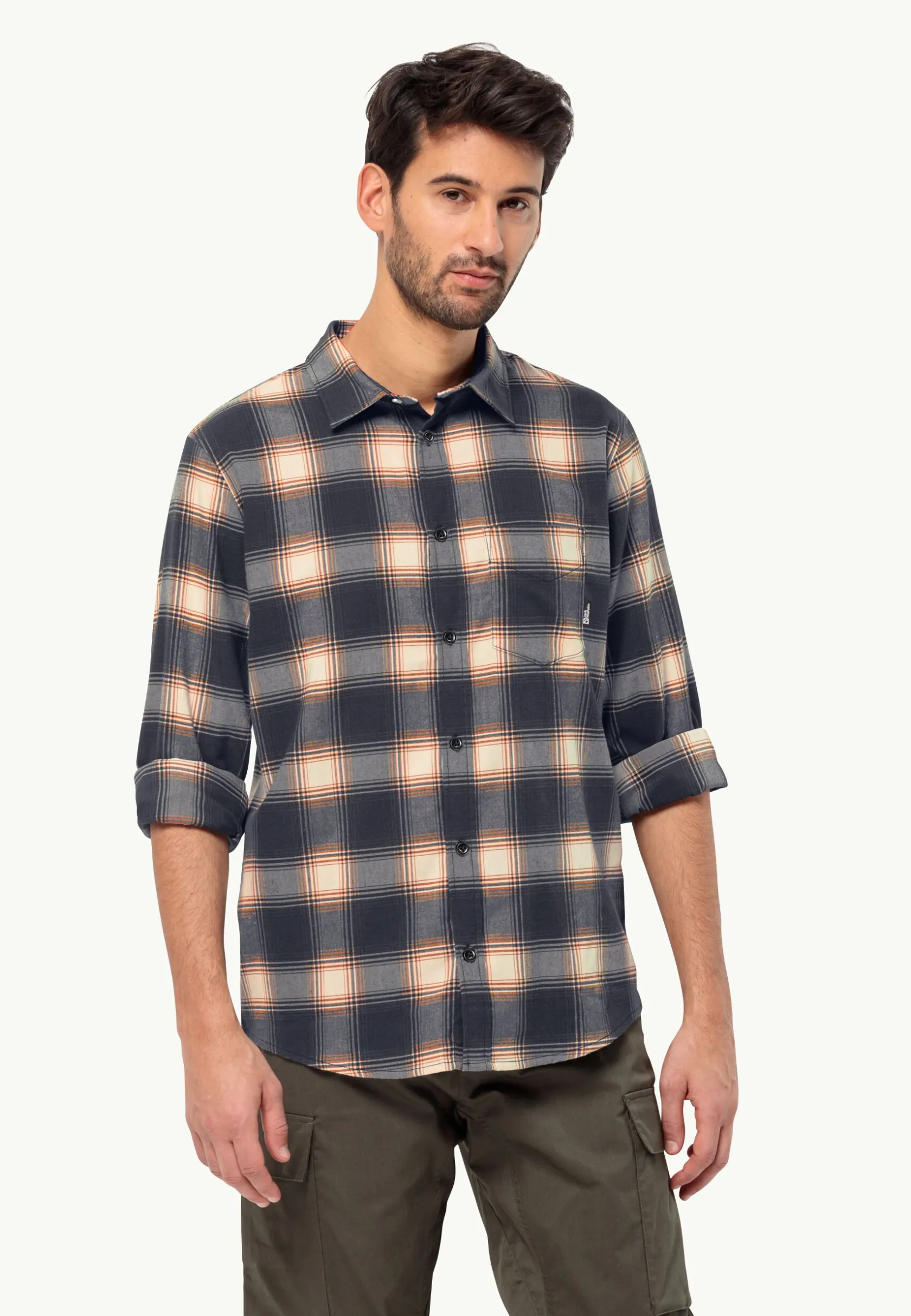 Jack Wolfskin Hauts Techniques|Chemises-Wanderweg Shirt M