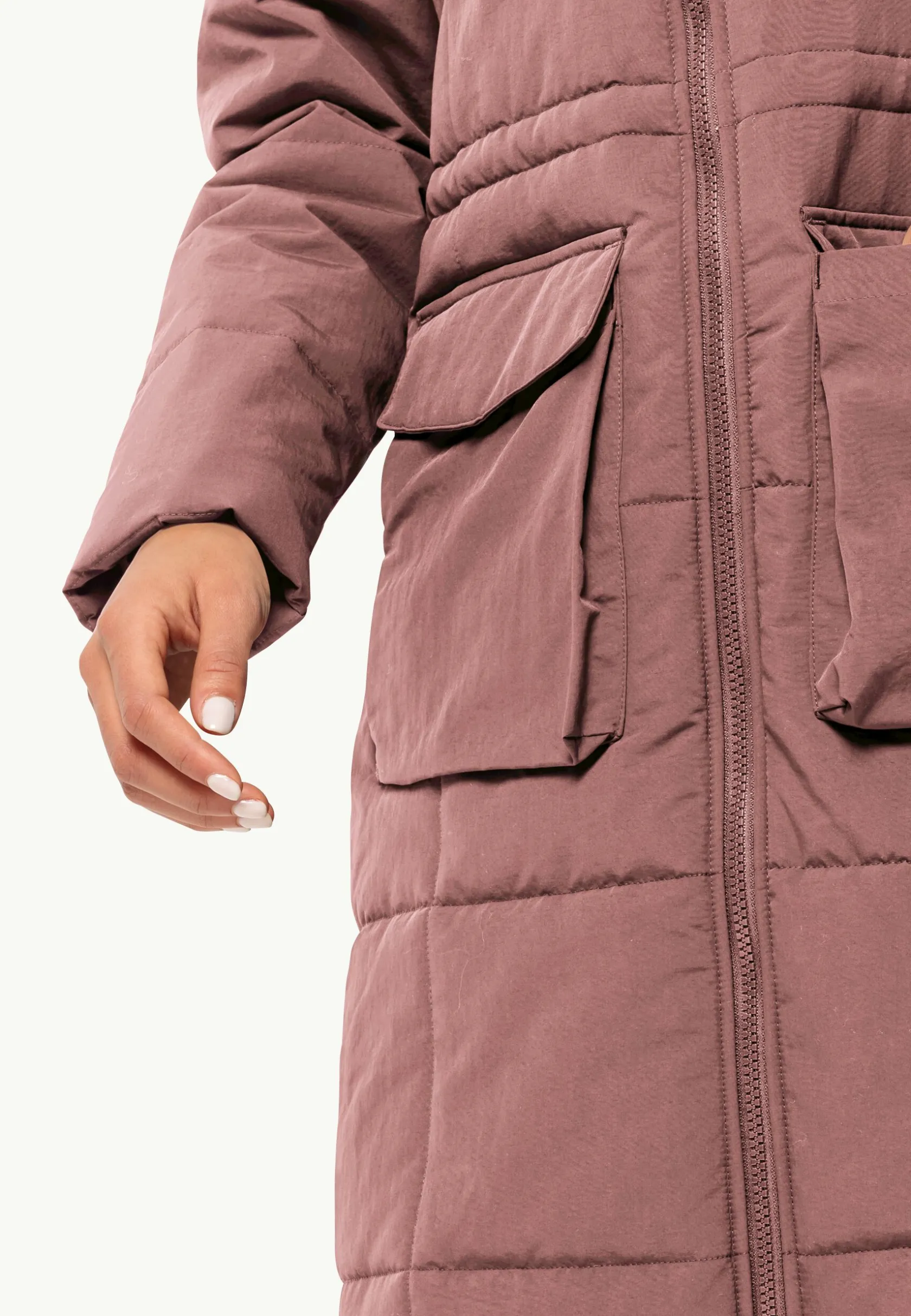 Jack Wolfskin Lifestyle|Vestes Intermédiaires-White Frost Parka W