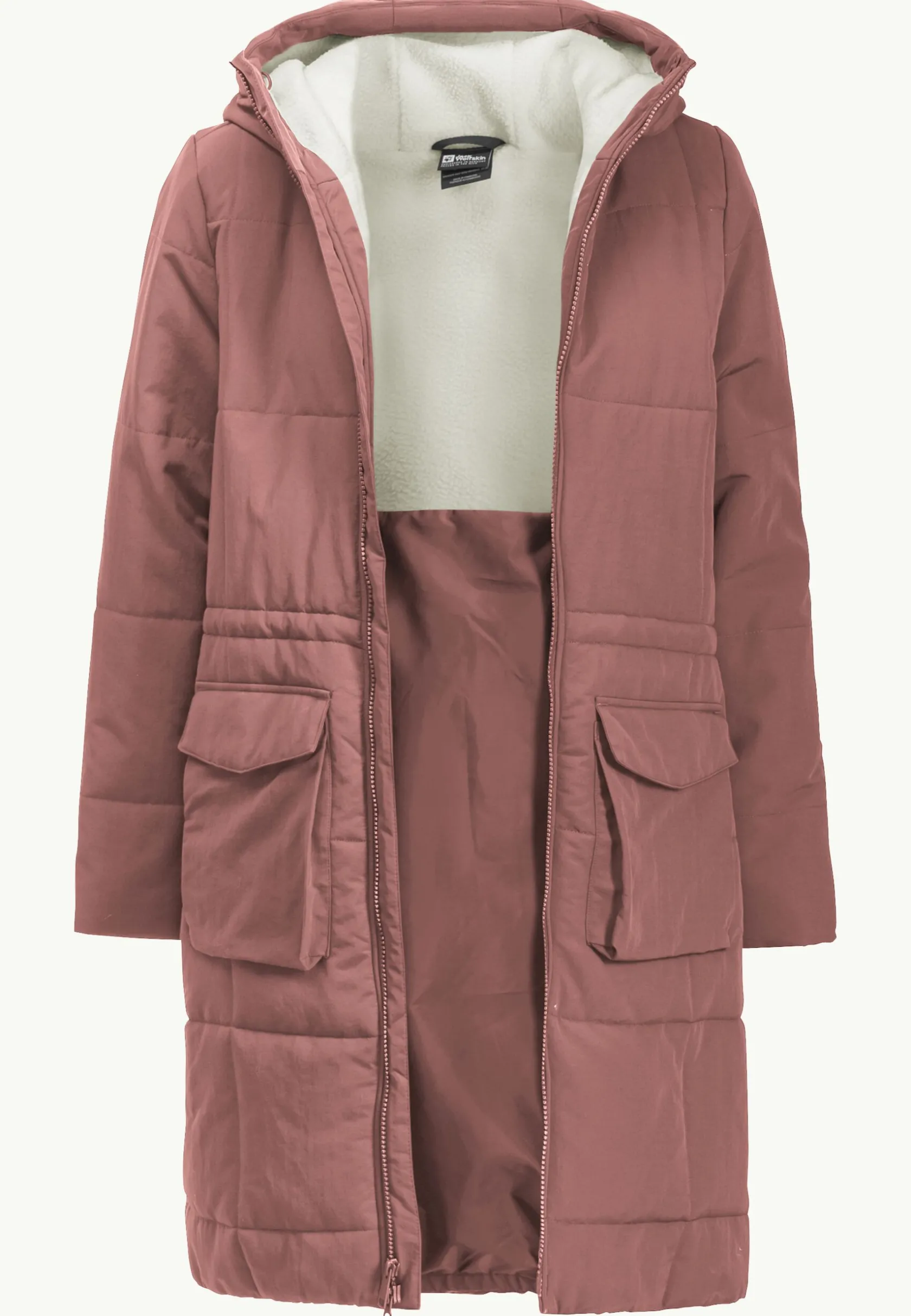 Jack Wolfskin Lifestyle|Vestes Intermédiaires-White Frost Parka W