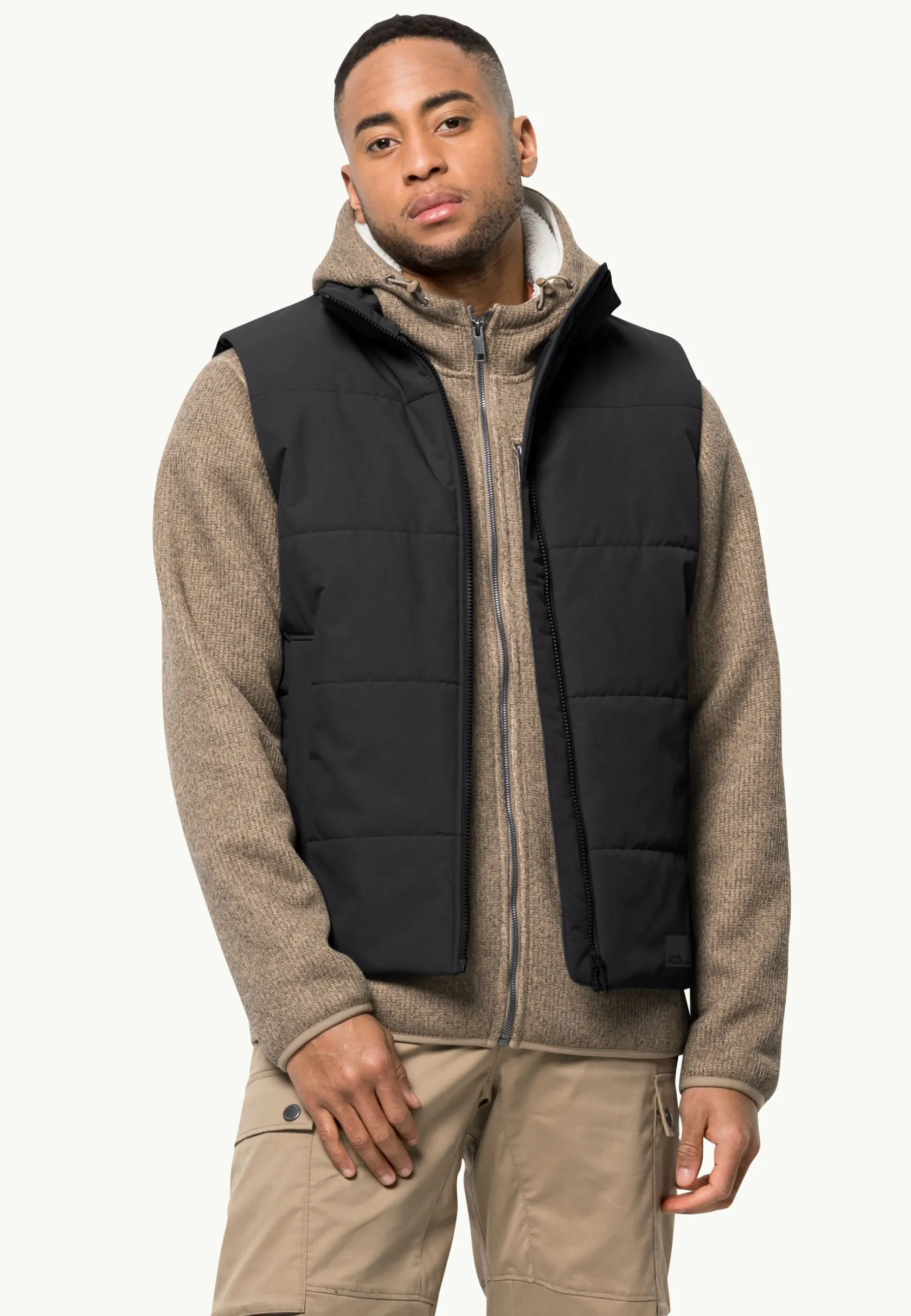 Jack Wolfskin Lifestyle|Vestes Intermédiaires-White Frost Vest M