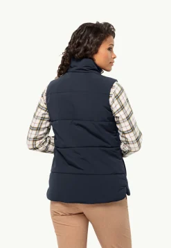 Jack Wolfskin Lifestyle|Couches Intermédiaires & Vestes En Polaire-White Frost Vest W