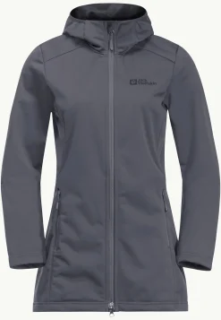 Jack Wolfskin Randonnée|Vestes Coupe-Vent-Windhain Coat W