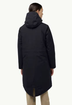 Jack Wolfskin Vestes D'Isolation|Vestes D'Hiver-Wintertor Coat W Rds black