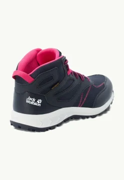 Jack Wolfskin Sneakers De Plein Air|Chaussures D'Hiver-Woodland Texapore Mid K