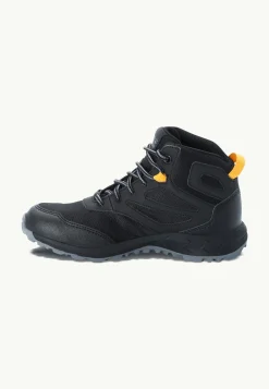 Jack Wolfskin Sneakers De Plein Air|Chaussures D'Hiver-Woodland Texapore Mid K