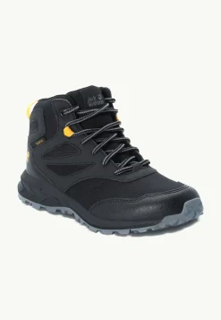 Jack Wolfskin Sneakers De Plein Air|Chaussures D'Hiver-Woodland Texapore Mid K