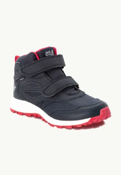Jack Wolfskin Sneakers De Plein Air|Chaussures D'Hiver-Woodland Texapore Mid Vc K
